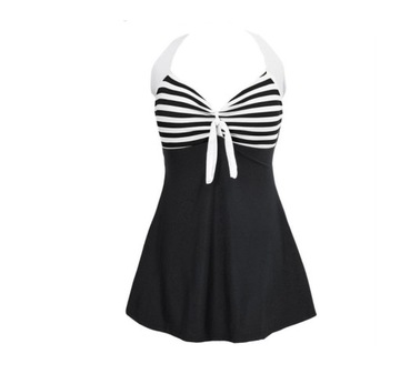 STRÓJ KĄPIELOWY SUKIENKA SZORTY PLUS SIZE 3XL