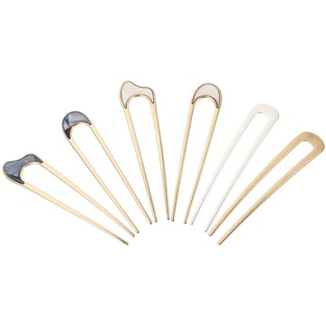 РУЧКИ ДЛЯ УКЛАДКИ ТОЛСТЫХ ВОЛОС, МЕТАЛЛИЧЕСКАЯ П-ОБРАЗНАЯ ПАЧКА