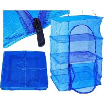 ПОРТАТИВНАЯ СУШИЛЬНАЯ СЕТКА ДЛЯ СУШКИ ГРИБОВ, ТРАВ, РЫБЫ, ФРУКТОВ 65 СМ