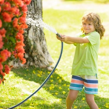 WĄŻ OGRODOWY GUMOWY 1/2