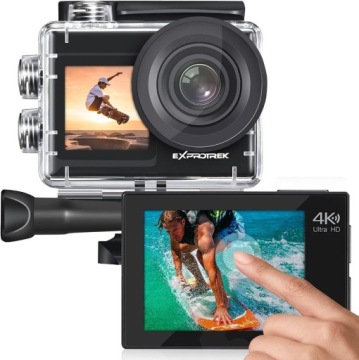 KAMERA SPORTOWA EXPROTREK 4K UHD