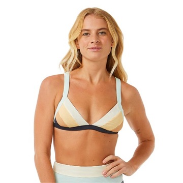 Góra od stroju kąpielowego Rip Curl Block Party Spliced Fixed Tri navy XS