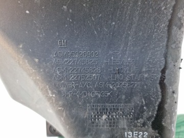 CHEVROLET CAPTIVA FACELIFT POUZDRO FILTRU VZDUCHU