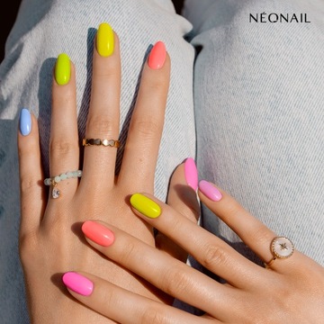 NEONAIL Оранжевый гибридный лак для ногтей SIMPLE 3в1 EXPLORER 7,2 мл