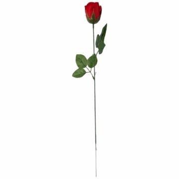 Букет мыльной розы на стебле 47 см, розовая вечная роза реалистичная