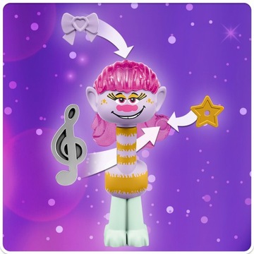 LEGO Trolls Party 41258 Городской концерт Trolls Vibe