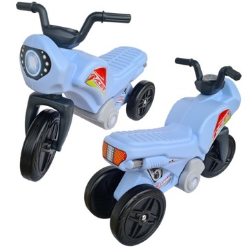 Мотоцикл Motorek Mochtoys 12871 Blue Light