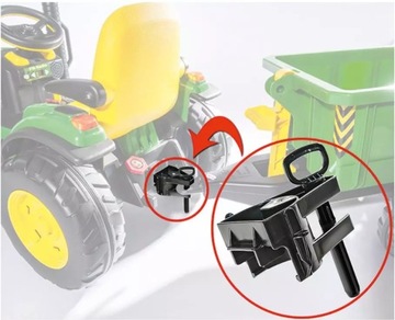 Zaczep adapter John Deere X99100006880