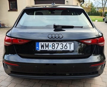 Audi A3 8Y Sportback-e 1.4 TFSI-e 245KM 2021 AUDI A3 Sportback-e 245KM Skóra Zarejestrowany 1 Właściciel, zdjęcie 9