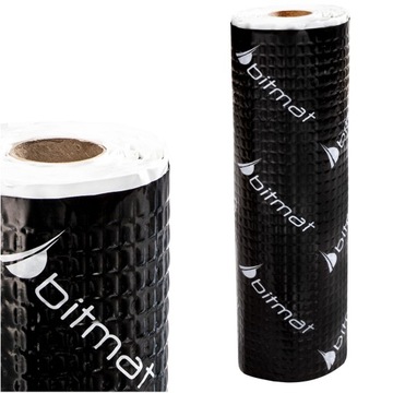 MATA WYGŁUSZAJĄCA BUTYLOWA BUTYL 2,5mm 25x50cm WAW Bitmat mocny klej rolka