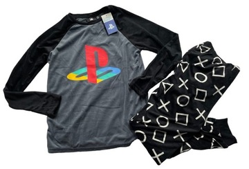 PRIMARK piżama chłopięca welurowa PLAYSTATION 158, 12-13l