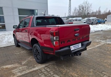 Ford Ranger V Podwójna kabina Facelifting 2019 2.0 EcoBlue 213KM 2022 Ford Ranger Ford Ranger 2.0 EcoBlue 213KM Automat 4X4 SalonPL FV23 2.0, zdjęcie 3