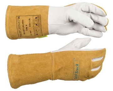WELDAS 10-1007 XL RĘKAWICE SPAWALNICZE SOFTOUCH