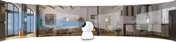 IMILAB C30 КВАРТИРНАЯ КАМЕРА ВНУТРЕННЯЯ ВРАЩАЮЩАЯСЯ IP-НЯНЯ 360° PL МЕНЮ