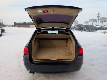 BMW Seria 5 F10-F11 Touring 520d 184KM 2012 BMW Seria 5 Ledy Alu Klima Navi Jasne Skory Serwis Gwarancja 2.0 Diesel, zdjęcie 37