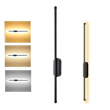 Nowoczesna lampa ścienna kinkiet LED 60cm