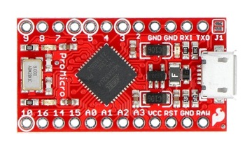 Pro Micro 3,3 В/8 МГц Atmega32u4 - SparkFun