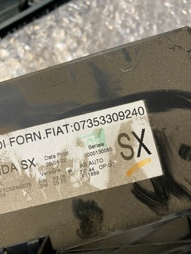 ALFA ROMEO 147 PANEL KLIMATIZACE 07353309240