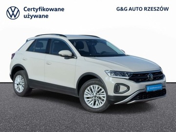 Volkswagen T-Roc I SUV Facelifting 1.5 TSI ACT 150KM 2023 Volkswagen T-Roc 1,5 TSI 150 KM Life DSG, Serwis ASO, Gwarancja, FV23 1.5, zdjęcie 1