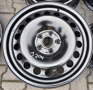 4X DISK OCEL VOLKSWAGEN TIGUAN GOLF CADDY 6,5X17 5X112 ET38 + POKLICE