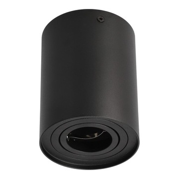 НАВЕРХНОСТНАЯ СВЕТОВАЯ СПИЧКА ЦИЛИНДР ПОДВИЖНАЯ СВЕТОДИОДНАЯ ТРУБКА GU10 ЧЕРНАЯ EDO