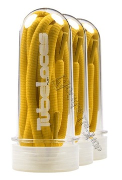 sznurowadła TUBELACES - LEMON (130 cm)