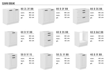 ORLANDO 60 DK-210 2F кухонный шкаф