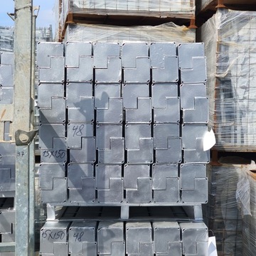 Внутренняя угловая опалубка 15х15х90см.