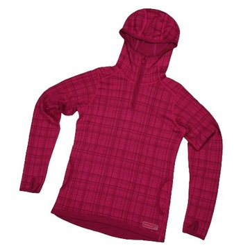 DEVOLD OPTIMUM DAMSKA BLUZA WEŁNIANA Z KAPTUREM WEŁNA MERINO M
