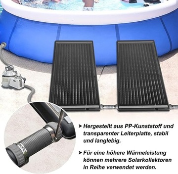 Panel solarny Podgrzewacz solarny do basenu Duży