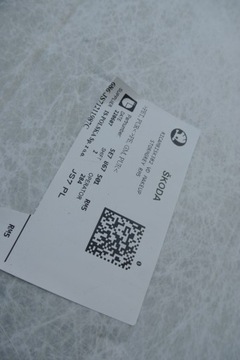 ПОТОЛКА SKODA OCTAVIA IV COMBI