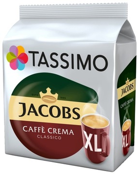Капсулы 5 х 16 TASSIMO Caffe Crema Classico XL