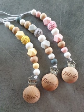 Zawieszka do smoczka personalizowana Pamiętka hit
