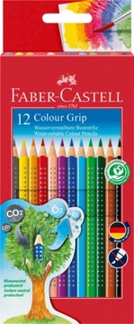 Kredki Faber-Castell GRIP 2001 komplet kredek 12 kolorów