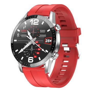 SMARTWATCH MĘSKI DAMSKI ZEGAREK POWIADOMIENIA PULS MENU POLSKIE
