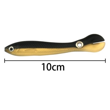 5 мягких рыболовных приманок Small Loach Bionic Fake