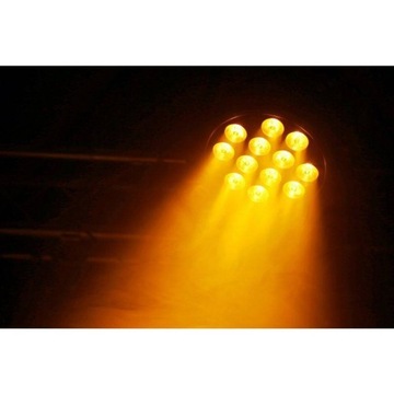 Прожектор FLAT PAR 12x 8W LED RGBA DMX IEC PILOT