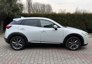 Mazda CX-3 Crossover 2.0 SKY-G 120KM 2017 Mazda CX-3 2,0 120KM FULL LED Kamera Key-Less Skora Bezwypadkowy Serwisowa, zdjęcie 5