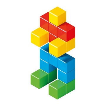 Geomag Магнитные блоки Magicube Color Recycled Crystal 24 элемента GEOMA
