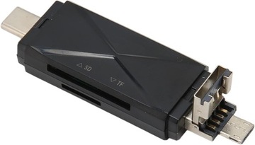 Czytnik Kart Pami?ci, ABS USB C USB2.0 Interfejs