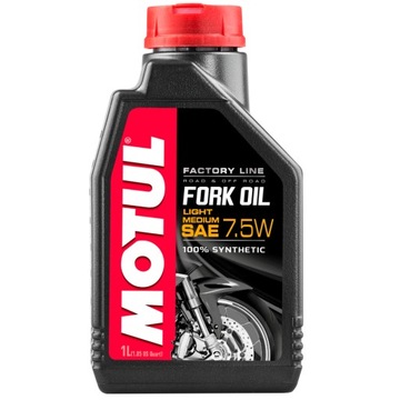 MOTUL FORK FACTORY LIGHT MEDIUM 7.5W 1L DO LAG