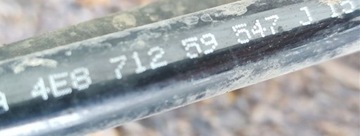 ШЛАНГ ОХЛАДИТЕЛЯ ТОПЛИВА AUDI A6 C6 3.0 TDI