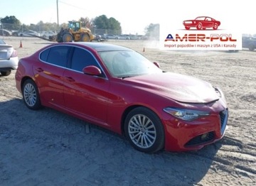 Alfa Romeo Giulia II Sedan Facelifting 2.0 Turbo 280KM 2021 Alfa Romeo Giulia 2021r., 2.0l, od ubezpieczalni 2.0 Benzyna 280KM