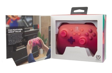 Проводная панель PowerA SWITCH Fuchsia Fantasy