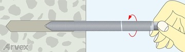 химический анкер ARVEX CPS 300 1 шт.