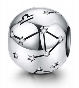 Charms Zawieszka znak zodiaku Waga