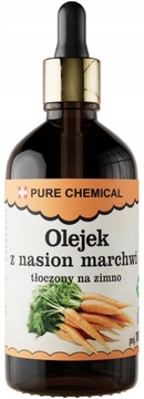 OLEJEK Z NASION MARCHWI NIERAFINOWANY TŁOCZONY NA ZIMNO 100ml