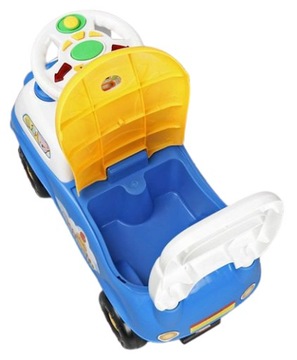 БОЛЬШАЯ ПОЕЗДКА НА АВТОМОБИЛЕ WALKER PUSH 3в1 СО ЗВУКАМИ