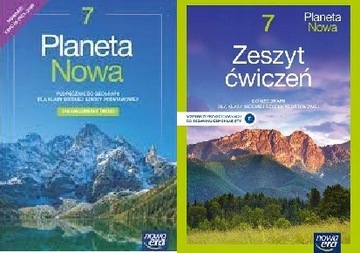 ZESTAW Geografia 7 Planeta NEon PodręcznikĆwiczen