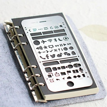 Геометрическая линейка из нержавеющей стали в кошачьем стиле своими руками